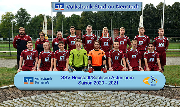 A-Jugendmannschaft des SSV Neustadt/Sachsen