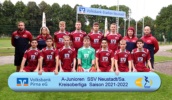 A-Jugendmannschaft des SSV Neustadt/Sachsen