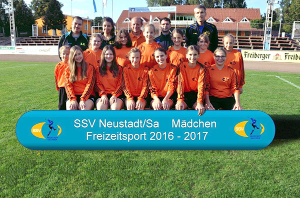 D1-Jugendmannschaft des SSV Neustadt/Sachsen