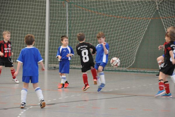1. Platz der G-Jugend beim SSV Neustadt/Sa. Hallenturnier