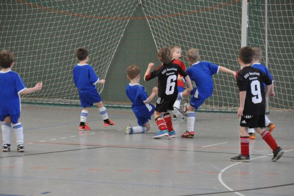 1. Platz der G-Jugend beim SSV Neustadt/Sa. Hallenturnier