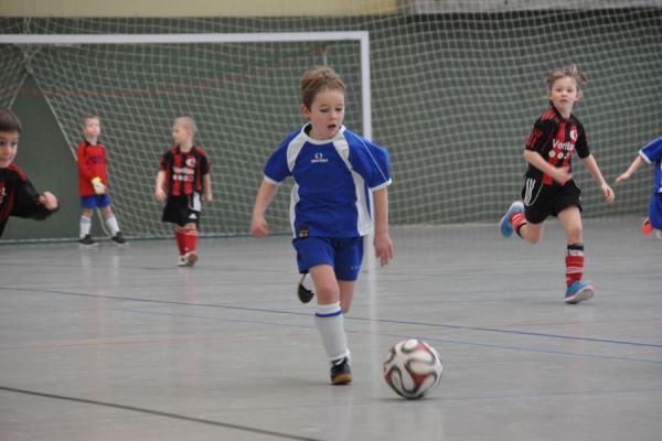 1. Platz der G-Jugend beim SSV Neustadt/Sa. Hallenturnier