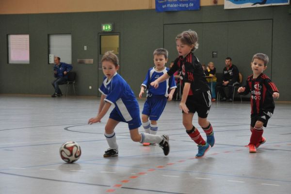 1. Platz der G-Jugend beim SSV Neustadt/Sa. Hallenturnier