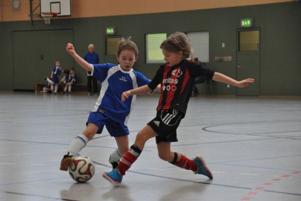 1. Platz der G-Jugend beim SSV Neustadt/Sa. Hallenturnier