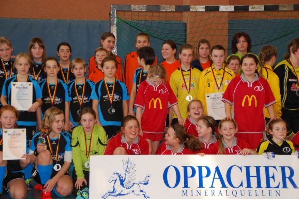 Mädchen: 4. Platz beim 3. Oppacher Cup der D-Jugend