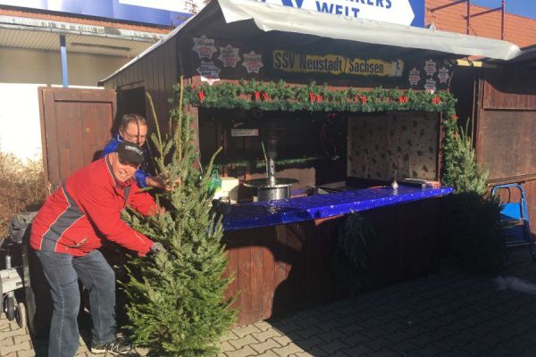 Einladung auf den Weihnachtsmarkt Bau- und Gartenmarkt H.
