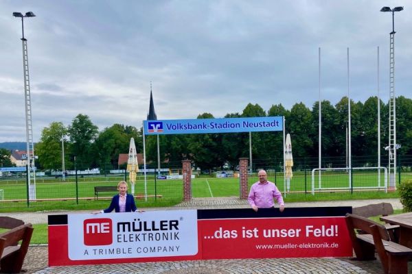Wichtiger Sponsor im neuen „Outfit“