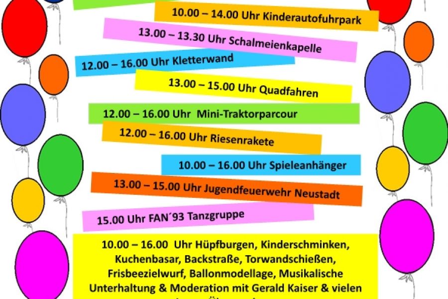 03.07.2022 Kinderfest beim SSV Neustadt/Sachsen