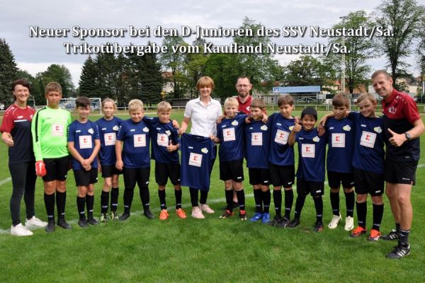Neue Trikots für unsere U12/13 von Kaufland