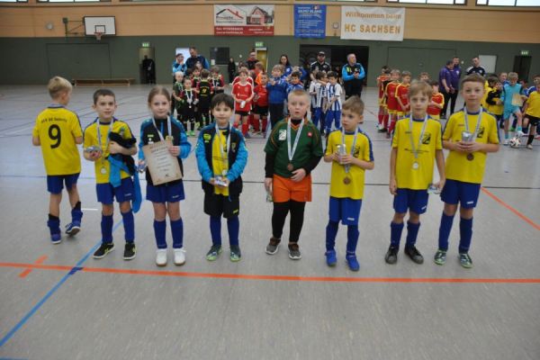 Kinderfußballhallenturnier der F-Junioren 