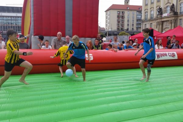 Bilder vom Spiel Winni Cup gegen SSV Neustadt/Sa.