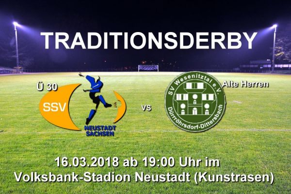 Bild vom Spiel SSV Neustadt/Sa. Ü30 gegen SV Wesnitztal e.V. Alte Herren
