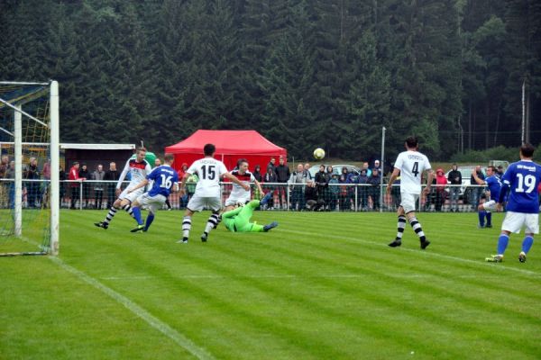 Bilder vom Spiel SSV Neustadt/Sachsen gegen 1. FC Pirna