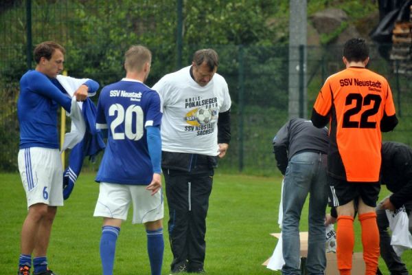 Bilder vom Spiel SSV Neustadt/Sachsen gegen 1. FC Pirna