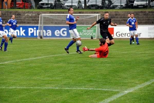 Bilder vom Spiel SSV Neustadt/Sachsen gegen SV Post Germania Bautzen