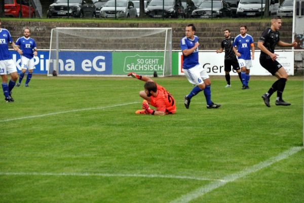 Bilder vom Spiel SSV Neustadt/Sachsen gegen SV Post Germania Bautzen